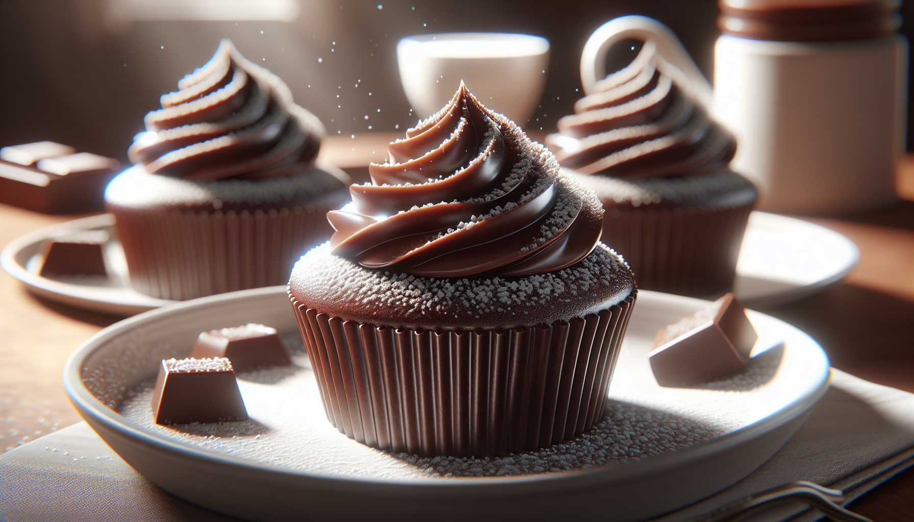 cupcakes al cioccolato